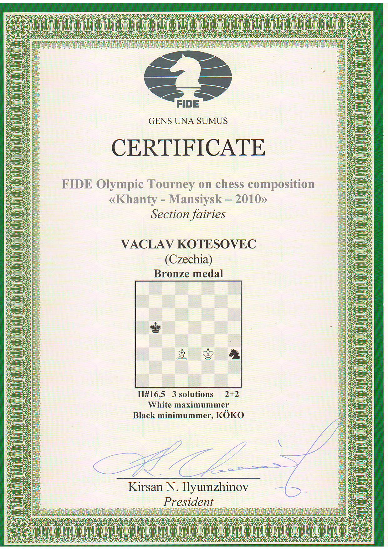 Gaudium Chess Masters 2023 - Info 